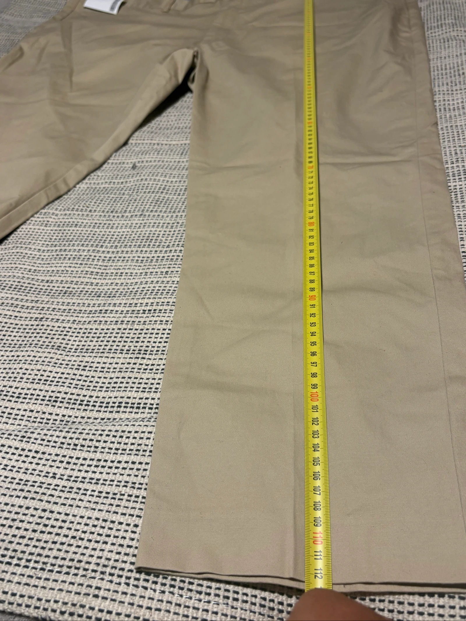 Pantalón chino beige Emidio Tucci El Corte Inglés t66 regular fit beige trousers chino – photo 13